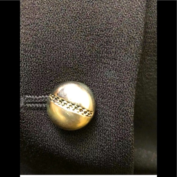 Kasper A.S.L.Midi Dress 8🌟Logo Buttons Front Career Workwear Officially Classic - Picture 6 of 13